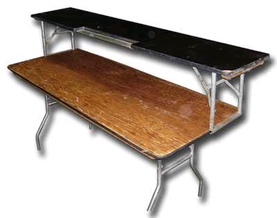 Rental store for TABLE, 15 X72    TOP FOR  BAR in Kingsport TN