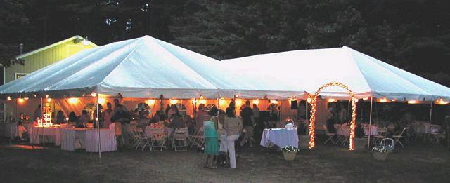 Rental store for TENT,  GLOBE LIGHTS  8 GLOBES   50 in Kingsport TN