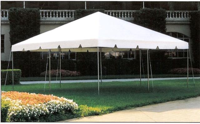 Rental store for TENT, 20 X 20    WHITE   FRAME in Kingsport TN