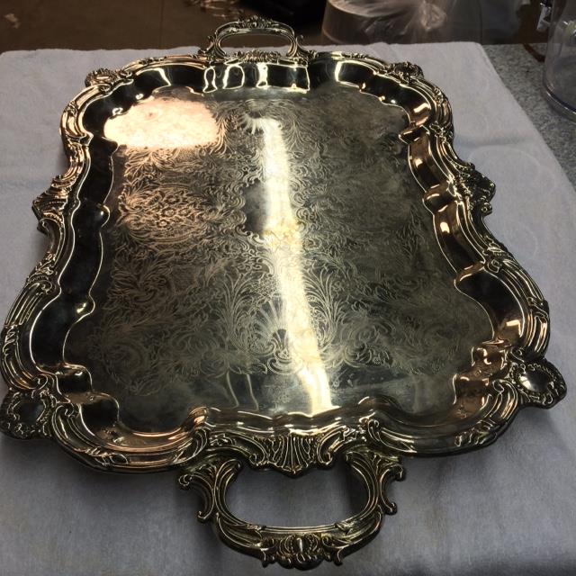 Rental store for TRAY, RECTANGLE 18X30   SILVER PLATE in Kingsport TN