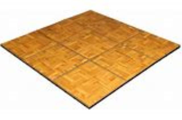 Rental store for DANCE FLOOR,  OLDER WOODTONE  4X4  1PC. in Kingsport TN