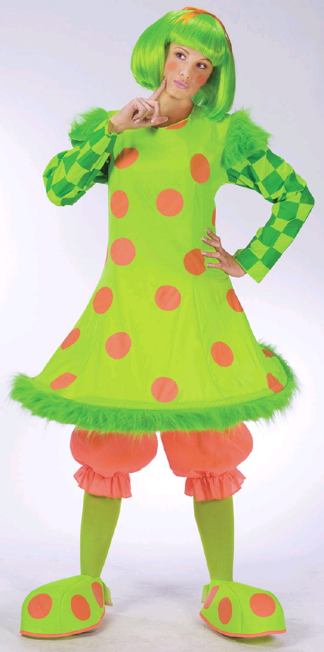 Rental store for LOLLI THE CLOWN  FEMALE  AND WIG in Kingsport TN