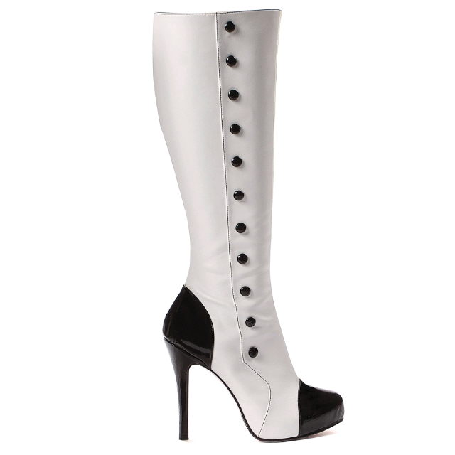 Rental store for BOOT, GO-GO  WHITE W BLACK BUTTONS  8 in Kingsport TN