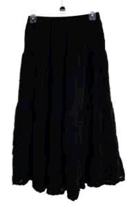 Rental store for BLACK   CHRISTMAS SKIRT  LG in Kingsport TN