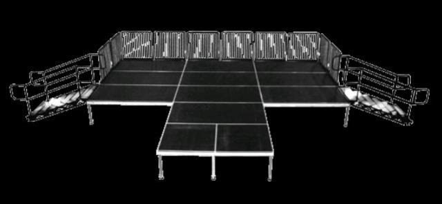 Rental store for STAGE,  4 X4   PER SECTION  BILJAX  1PC in Kingsport TN