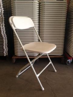 Rental store for CHAIR,  IVORY   FOLDING  WEDDING in Kingsport TN