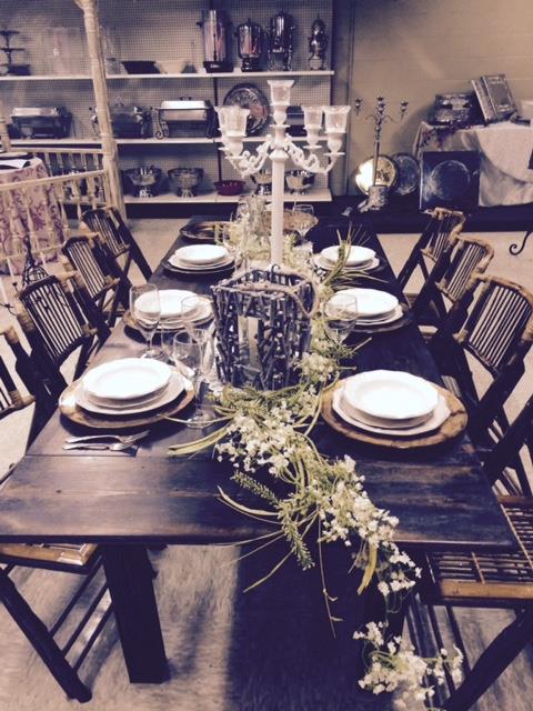 Rental store for TABLE, RUSTIC-FARM  8  X 37 in Kingsport TN