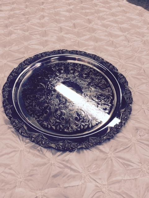Rental store for TRAY,SERVING 14  RD. SILVER PLATE in Kingsport TN