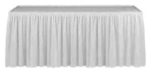 Rental store for TABLE SKIRTING, WHITE in Kingsport TN