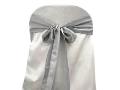 Rental store for CHAIR SASH,  DARK SILVER  SATIN in Kingsport TN