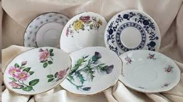 Rental store for PLATES  VINTAGE  COFFEE SAUCER MISMATCHE in Kingsport TN
