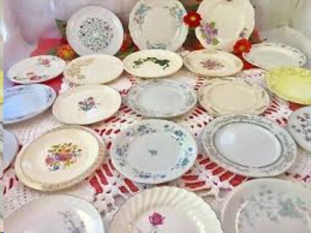 Rental store for PLATES VINTAGE  BREAD BUTTER MISMATCHED in Kingsport TN