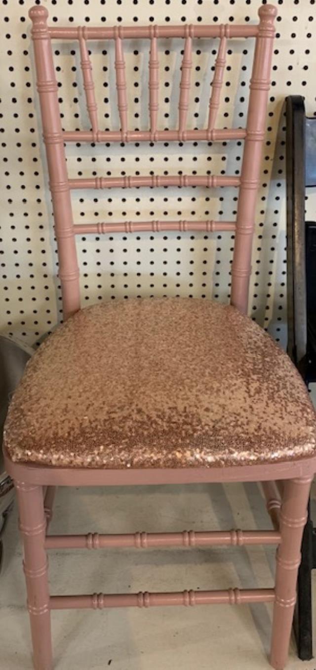 Rental store for CUSHION, BRIDE  BLUSH SEQUIN  CHIAVARI in Kingsport TN