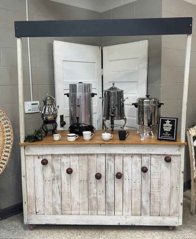 Rental store for CHALK FRAME  BEVERAGE STAND  WHITE WASH in Kingsport TN