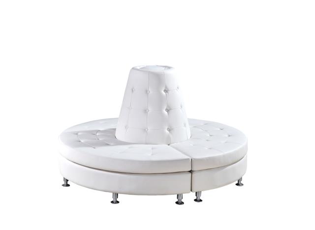 Rental store for WHITE LEATHER,  MULTI-USE ROUND S SHAPE in Kingsport TN