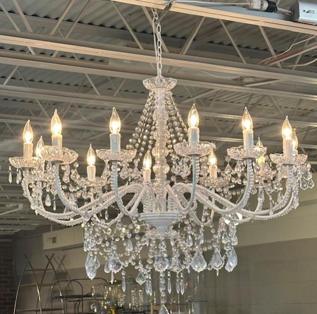 Rental store for CHANDELIER, CRYSTAL  12 LIGHT  NEW in Kingsport TN
