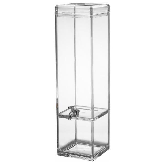 Rental store for DRINK DISPENSER, ACRYLIC  SQUARE 3 GAL. in Kingsport TN