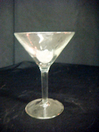 Rental store for GLASS,  MARTINI  COCKTAIL  6 OZ. in Kingsport TN