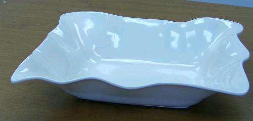 Rental store for OBLONG BOWL  CREAM   ACRYLIC in Kingsport TN
