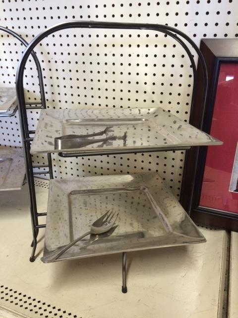 Rental store for TRAY, PEWTER SQUARE  2 LEVEL in Kingsport TN