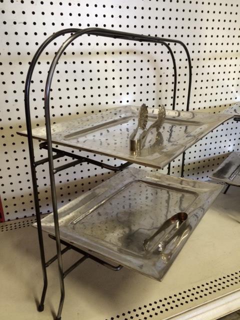 Rental store for TRAY,PEWTER RECTANGLE  2 LEVEL  LARGE in Kingsport TN